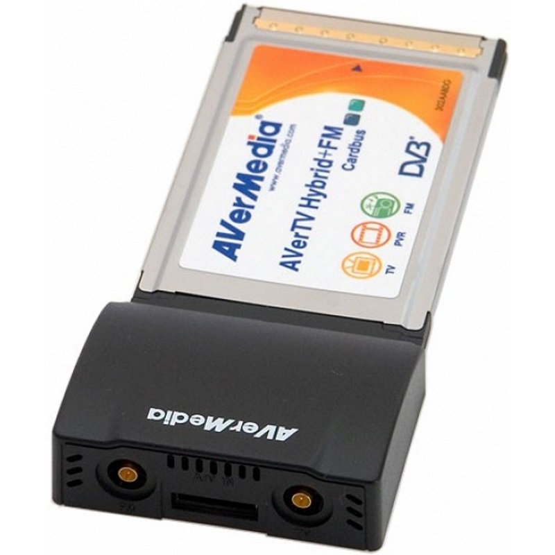 ТВ тюнер AVerMedia AVerTV Hybrid+FM Cardbus купить,NaN