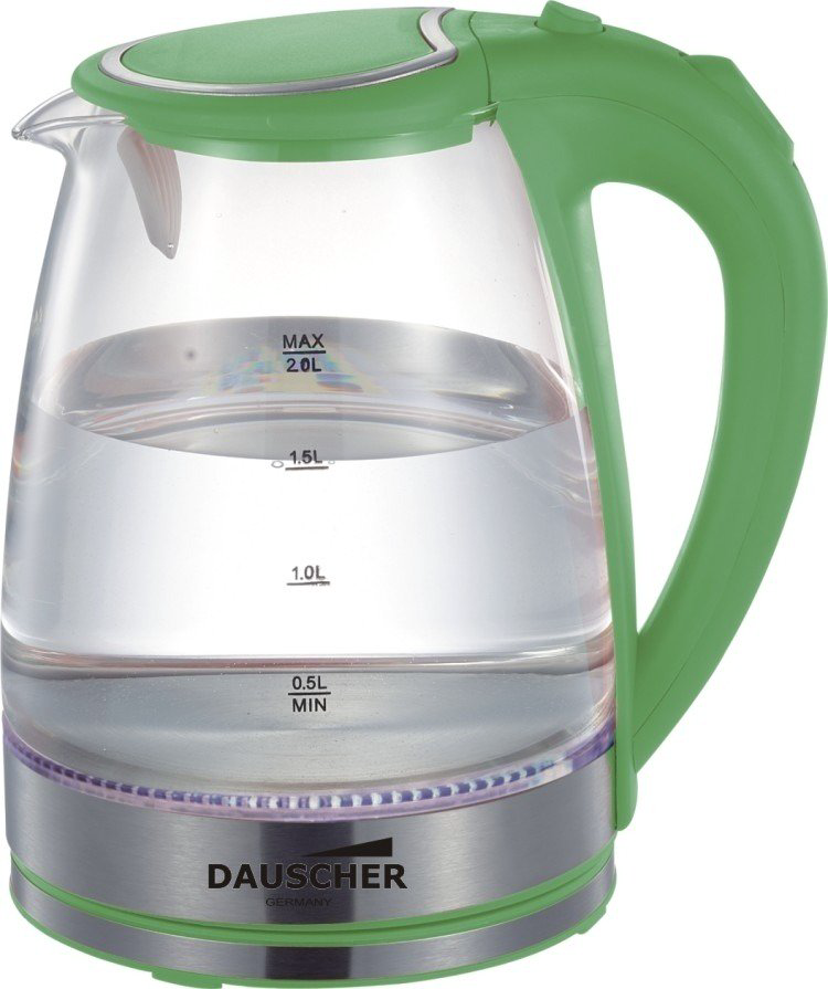 Электрочайник Dauscher DKT-1850GL зелёный