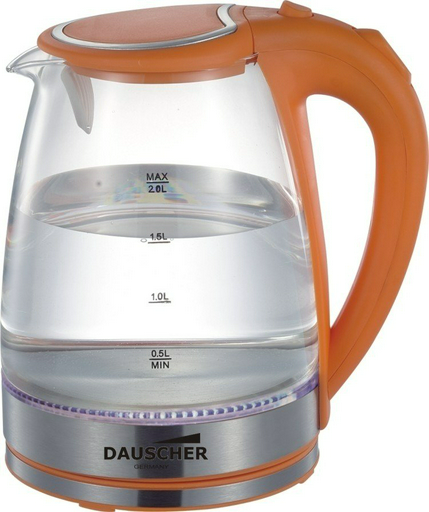 Электрочайник Dauscher DKT-1850GL оранжевый