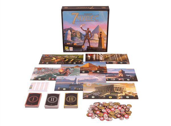 Настольная игра Стиль жизни 7 чудес новое издание купить,NaN