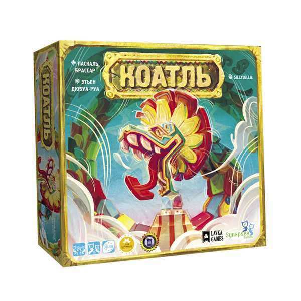 Настольная игра Нескучные игры Коатль купить,NaN