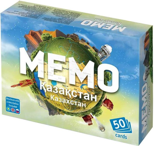 Настольная игра Нескучные игры Мемо  Казахстан 