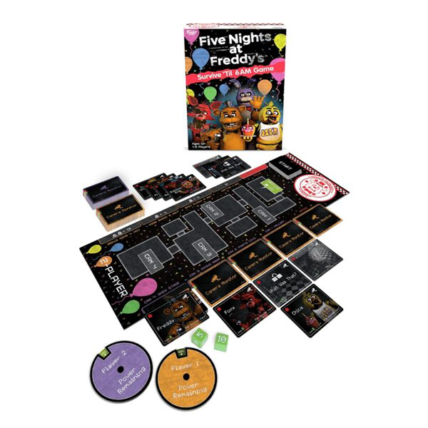  Настольная игра Funko Games  Five Nights at Freddy's-выживи до 6.00 утра купить,NaN
