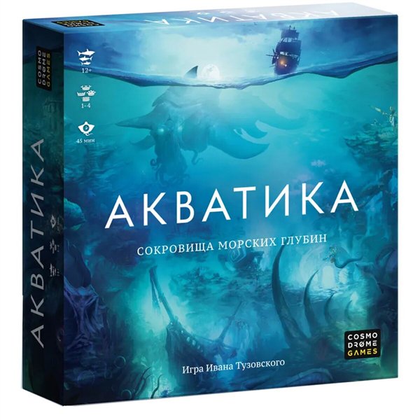  Настольная игра Cosmodrome games  Акватика купить,NaN