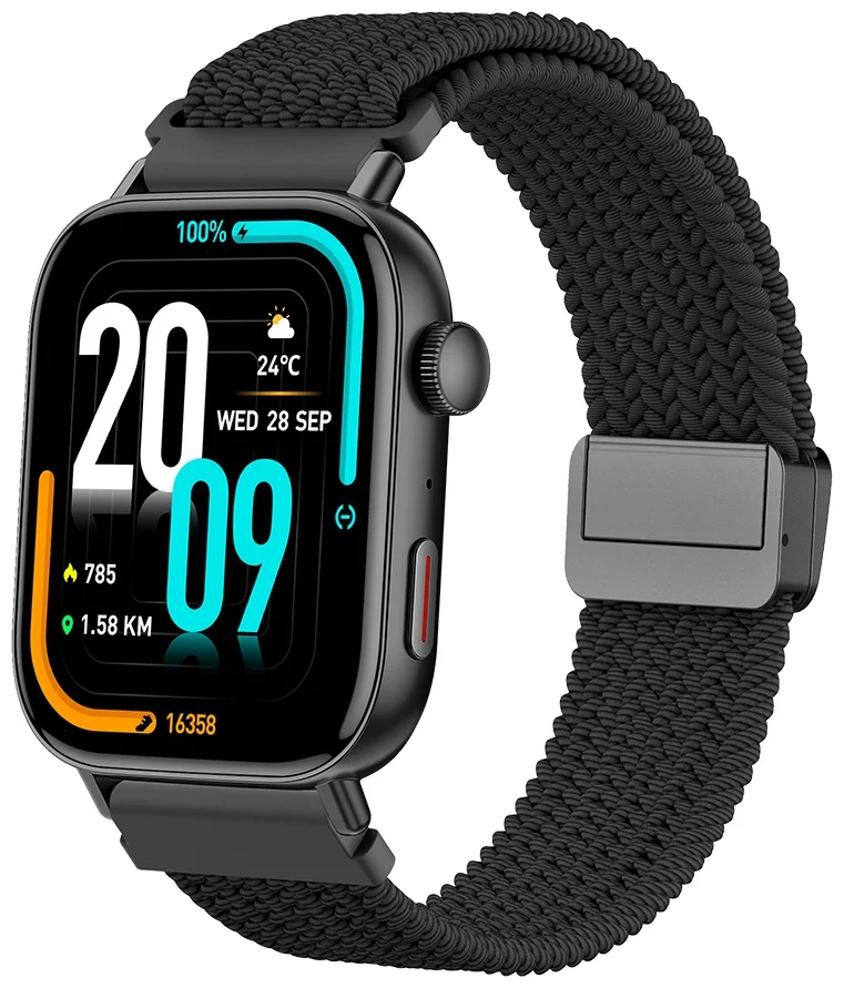 Смарт-часы Colmi C8 Max with Nylon Strap 49mm Black