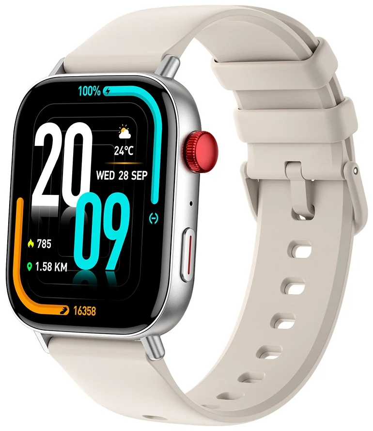 Смарт-часы Colmi C8 Max with Silicone Strap 49mm Grey