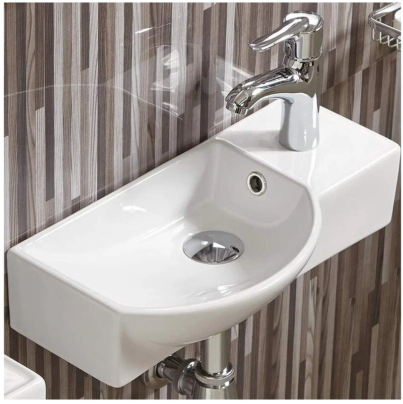 Раковина подвесная WW Aiasbach 7950 GL-WT R 50.5х23.5х12.5см белый
