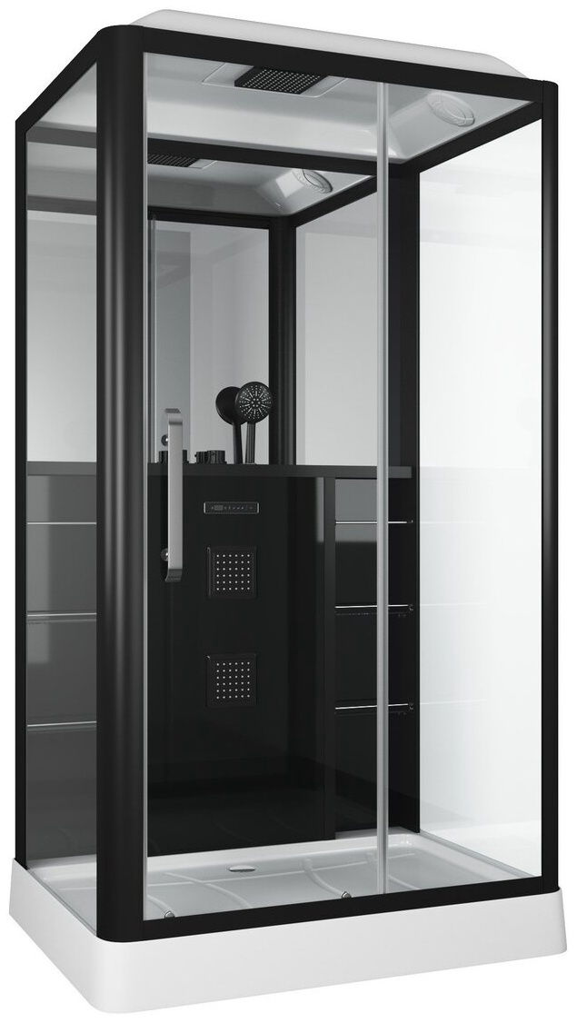 Кабина душеввая Grossman GR227L 90x120x225см черный купить,NaN