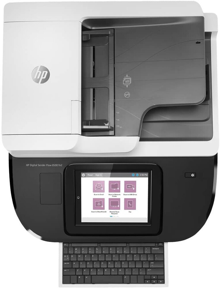 Сканер HP Digital Sender Flow 8500 fn2 L2762A черно-белый купить,2305283