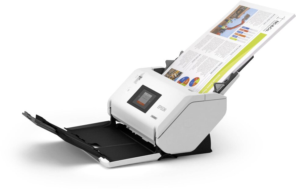 Сканер Epson WorkForce DS-32000 черно-белый купить,0