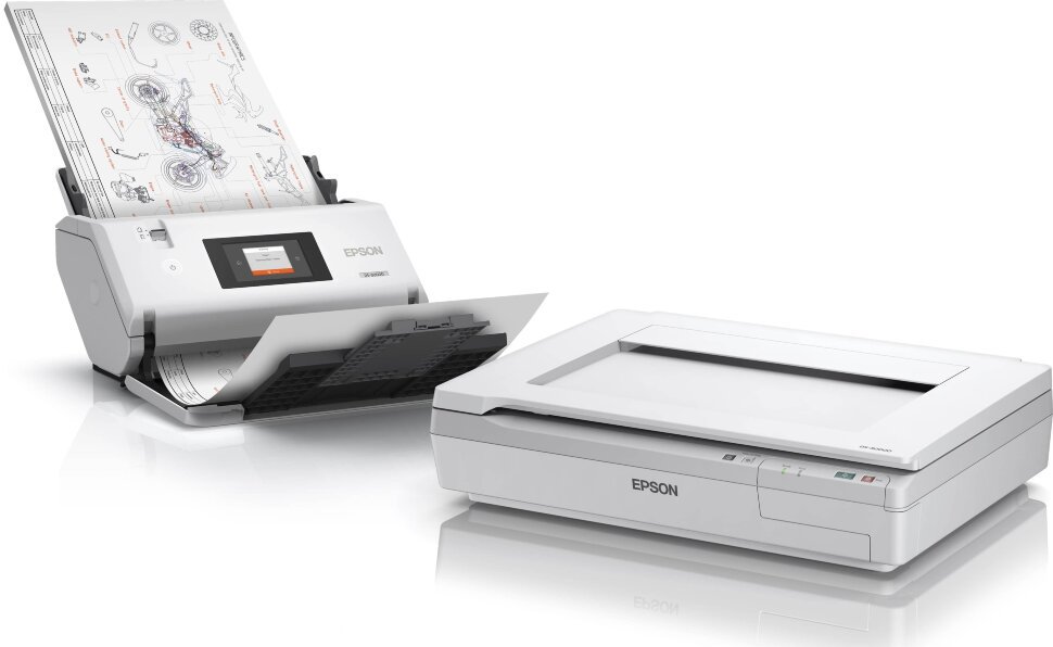 Сканер Epson WorkForce DS-32000 черно-белый купить,0
