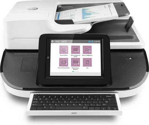 Сканер HP Digital Sender Flow 8500 fn2 L2762A черно-белый
