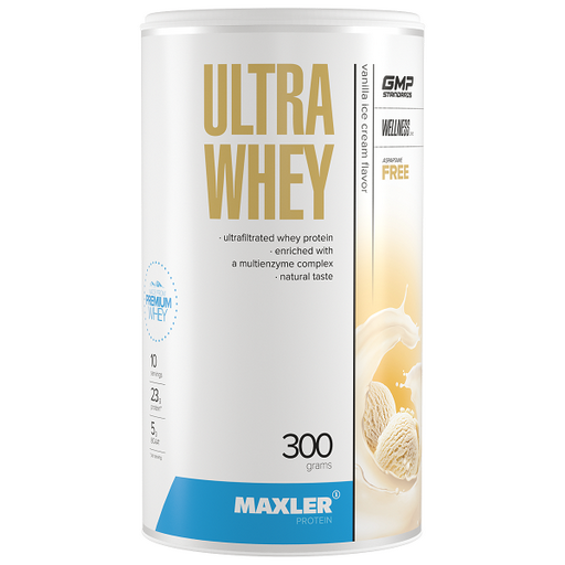 Протеин Maxler Ultra Whey ванильное мороженое 300гр