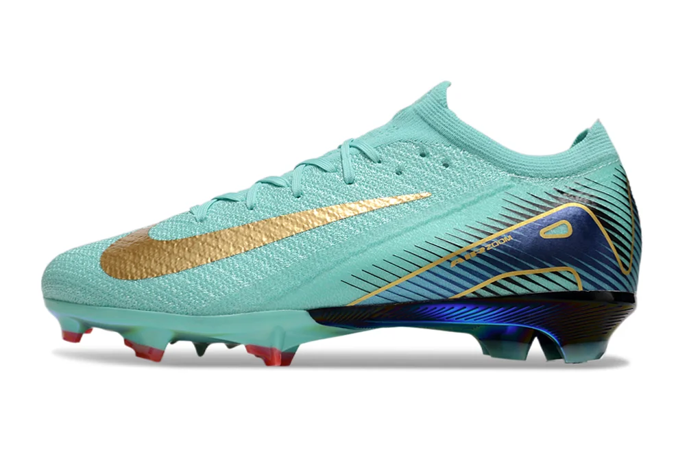 Бутсы Nike Mercurial V16 EFG Turquoise-Gold 38 купить,28990