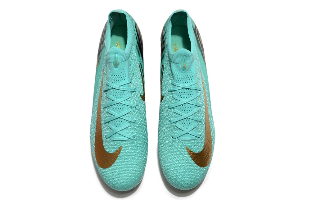 Бутсы Nike Mercurial V16 EFG Turquoise-Gold 39 купить,28990