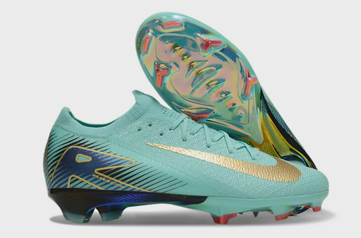 Бутсы Nike Mercurial V16 EFG Turquoise-Gold 39
