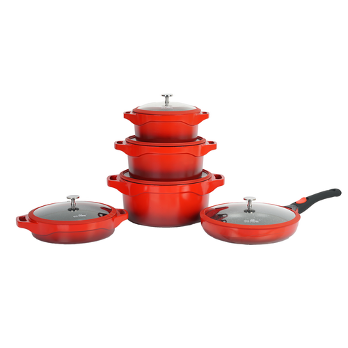 Набор посуды Nice Cooker Helios Series HLO-10T K-C 10 предметов