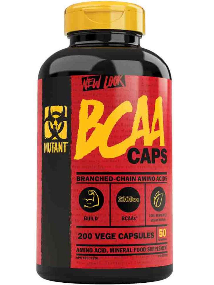 BCAA Mutant капсулы 200шт 