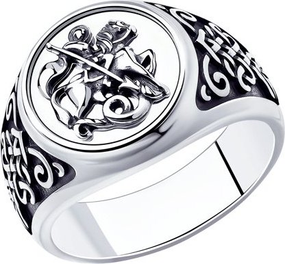Мужская печатка Diamant 95-110-00935-1 18р 7.18гр купить,NaN