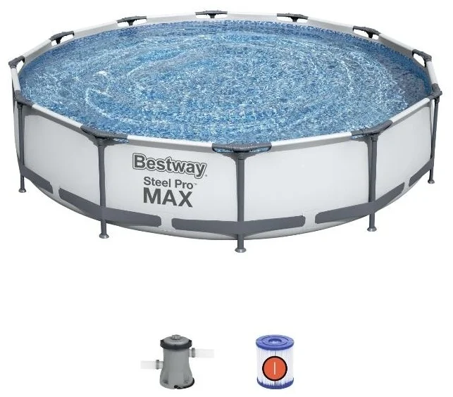 Бассейн каркасный Bestway Steel Pro MAX 56416/56062 6473л