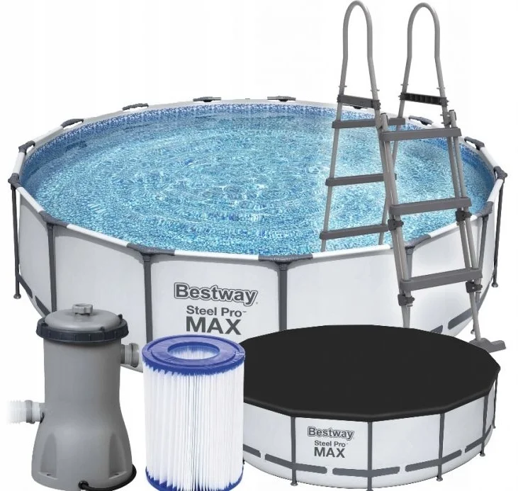 Бассейн каркасный Bestway Steel Pro MAX 56438 16015л купить,0