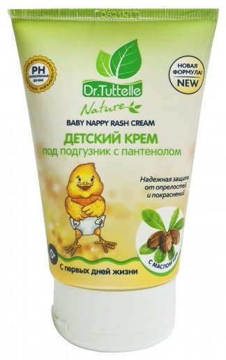 Dr.Tuttelle Крем под подгузник с пантенолом 125 мл купить,NaN