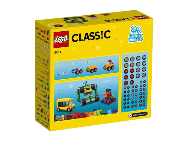 Конструктор Lego Classic Кубики и колёса  11014