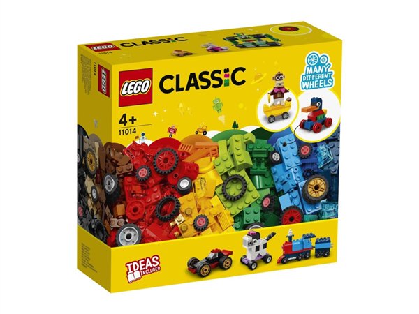 Конструктор Lego Classic Кубики и колёса  11014
