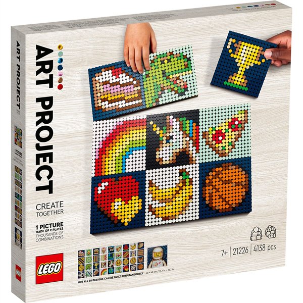 Конструктор Lego Art Творческий проект создаем вместе   21226 купить,NaN