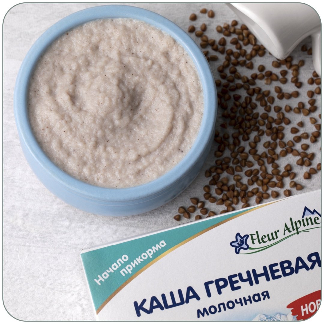 Детская каша Fleur Alpine Гречневая молочная с 4 месяцев 200 г