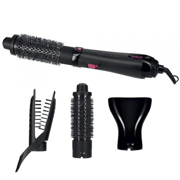 Фен-щетка Rowenta CF7812F0 Hot Air Brush черный купить,NaN