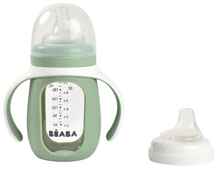 Beaba поильник-непроливайка, 210 мл, стекло, 913537 купить,14400