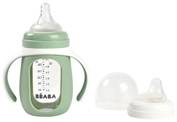 Beaba поильник-непроливайка, 210 мл, стекло, 913537 купить,14400
