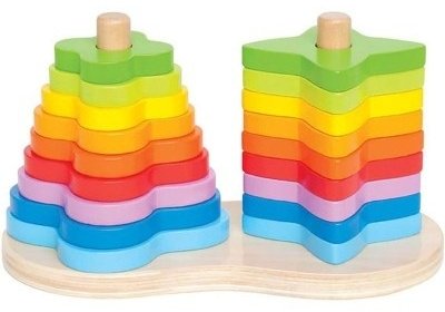 Hape E0406_HP Сортер Радуга