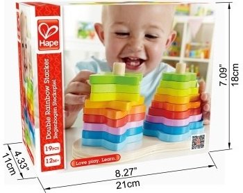 Hape E0406_HP Сортер Радуга