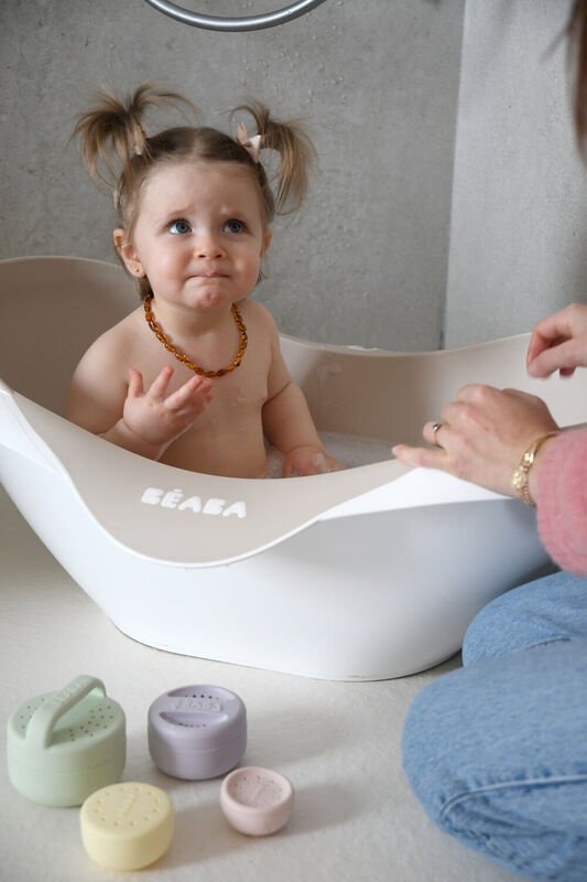Ванночка детская Beaba Cameleo 82x55см коричневый, белый купить,NaN