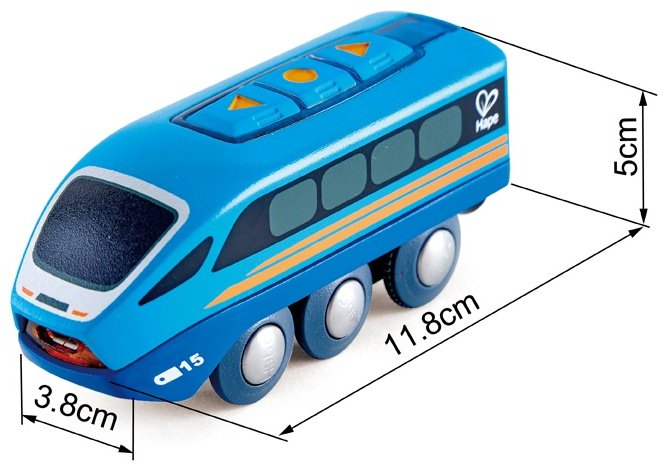 Hape Поезд с дистанционным управлением, пластик, мультиколор