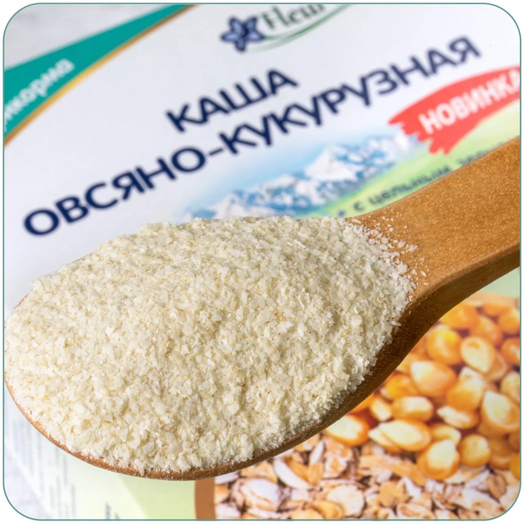 Детская каша Fleur Alpine безмолочная овсяно-кукурузная 5+ 175 гр купить,NaN