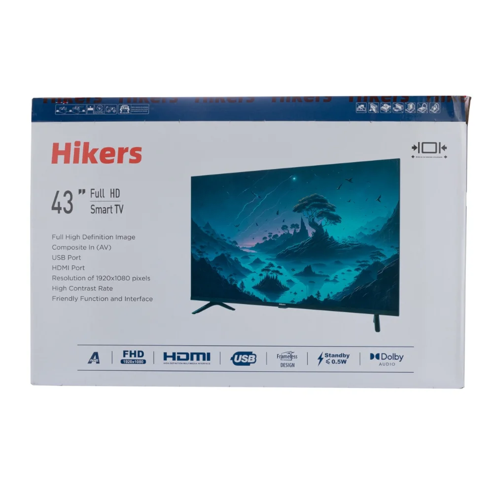 Телевизор Hikers 43" 43FZ 43FZ-B DLED FHD Black - ForteMarket Телевизор Hikers 43" 43FZ 43FZ-B DLED FHD Black купить,0