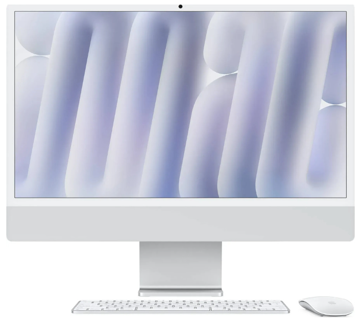 Моноблок Apple iMac 24 2024 MCR24 серебристый купить,1359000