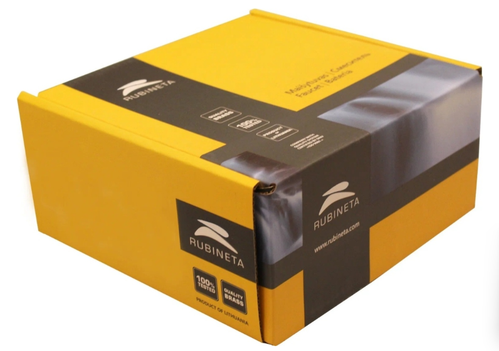 Смеситель для раковины Rubineta Uno 18 WT2N800671 белый купить,32700