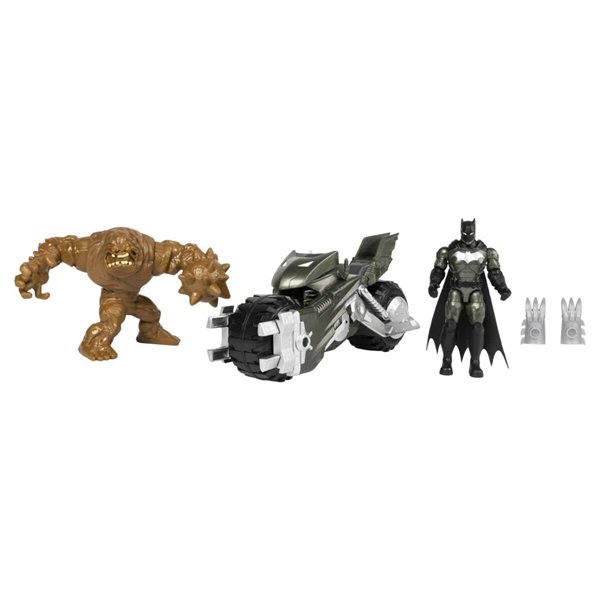Игровой набор   DC Бэтцикл с 2 фигурками 10см купить,NaN