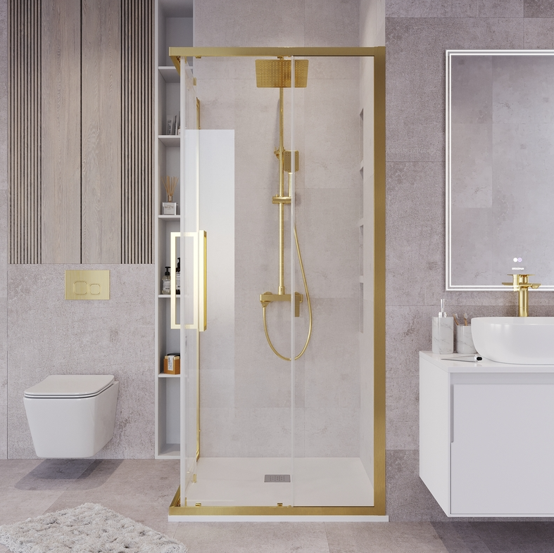 Душевое ограждение Grossman Cosmo 300.K33.02.1010.32.00 100х100х195см купить,NaN