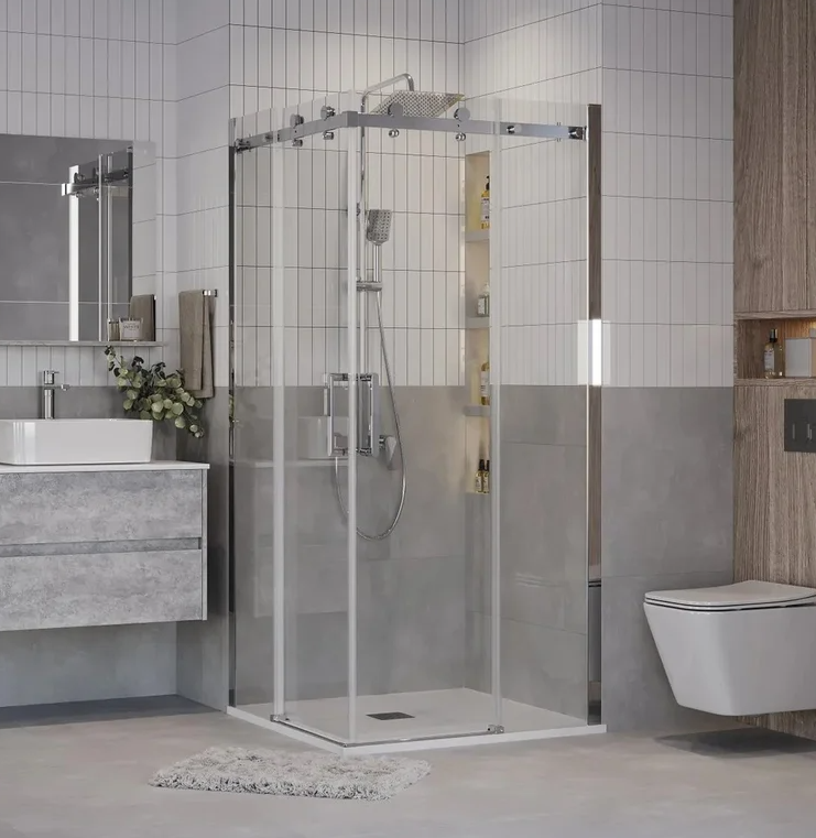 Душевое ограждение Grossman Classic 300.K33.04.9090.10.00 90х90х195см купить,NaN