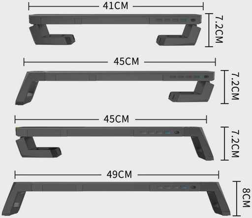 Подставка для монитора XTREON DCX-T6 Black