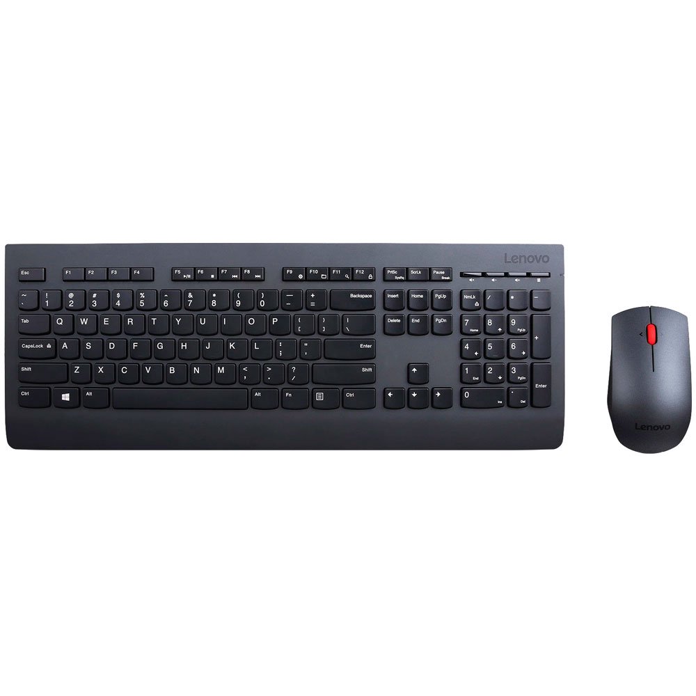 Клавиатура и мышь Lenovo Wireless Combo 4X30H56821 черная