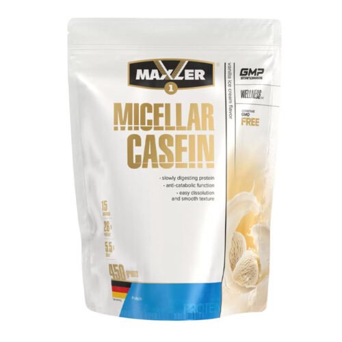 Протеин Maxler Micellar Casein ваниль 450гр