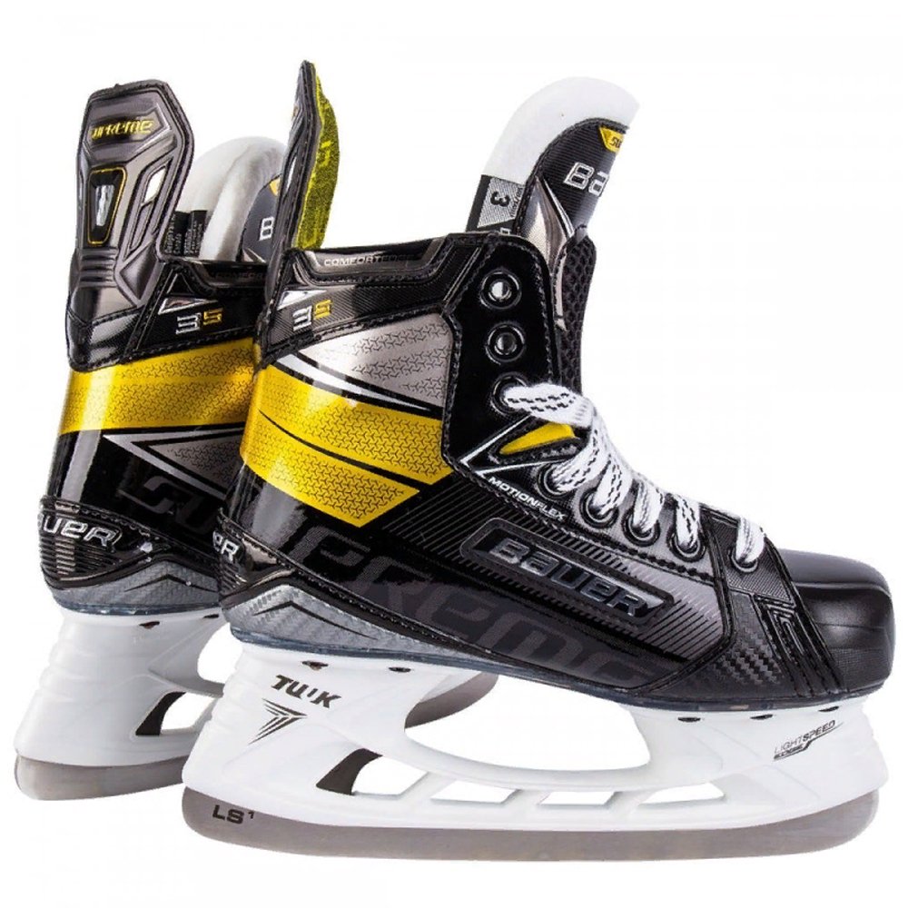 Bauer коньки хоккейные BTH20 Supreme 3S JR 1056444 черно-желтые 2E 3 36 купить,NaN