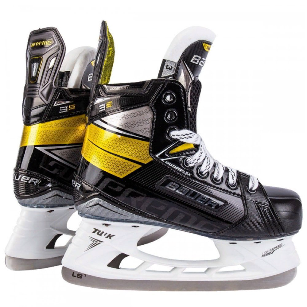 Bauer коньки хоккейные BTH20 Supreme 3S JR 1056444 черно-желтые 2E 3 36 купить,NaN