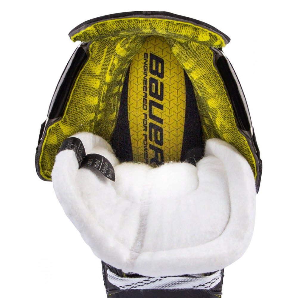 Bauer коньки хоккейные BTH20 Supreme 3S JR 1056444 черно-желтые 2E 3 36 купить,NaN